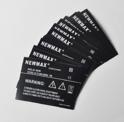 Various Sheet Labels